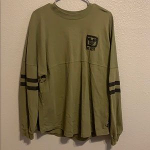 Disneyworld over sized long sleeve tee